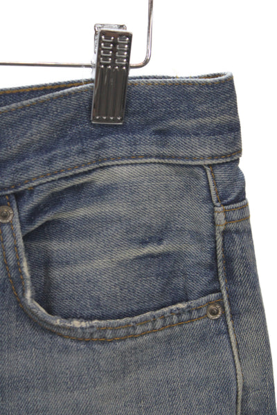 Zara Women Blue Straight High Rise Jeans Size 8