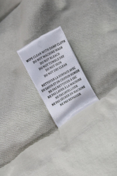BLANKNYC Womens Ivory Biker Jacket Long Sleeve Zip Closure Size XS