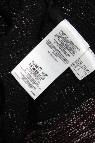 Brooks Brothers Womens Basic Jacket Multicolor Button Long Sleeve Size XL