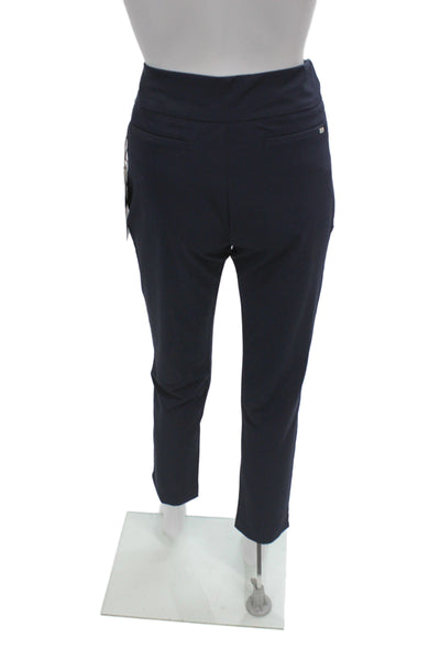Tail Women Ankle Pants Blue Pull On 29 Inseam 93% Polyester Size 2