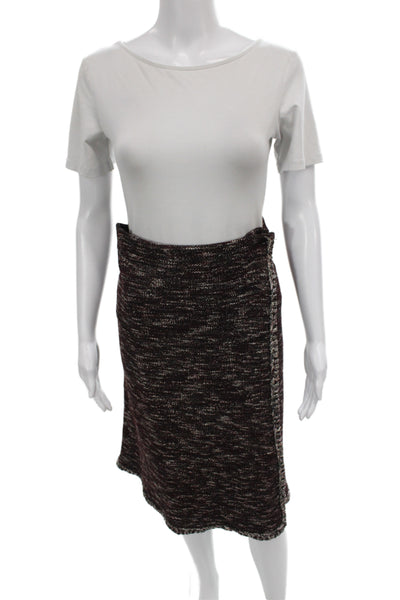 Brooks Brothers Womens Straight Pencil Skirt Multi Knee Length Petites Size L