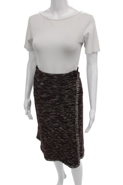 Brooks Brothers Womens Straight Pencil Skirt Multi Knee Length Petites Size L
