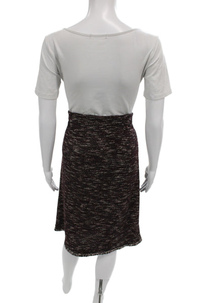 Brooks Brothers Womens Straight Pencil Skirt Multi Knee Length Petites Size L