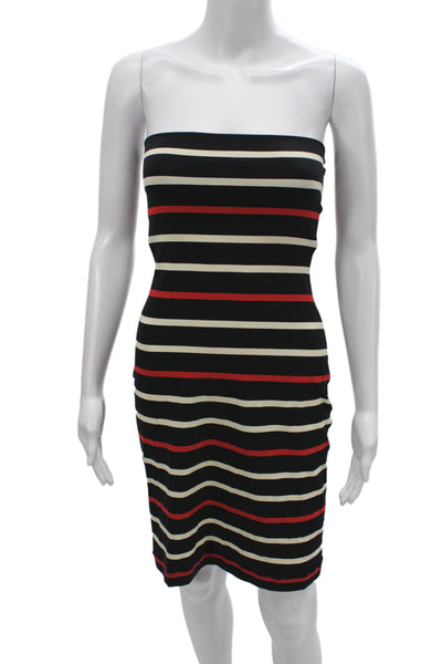 Searle Women Bodycon Black Off Shoulder Mini Dress Sleeveless Size S