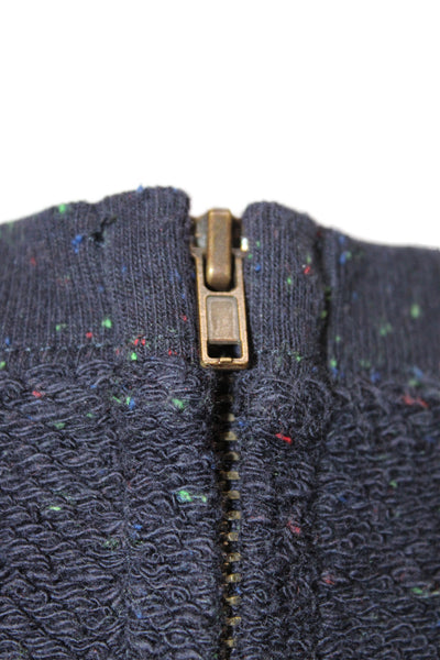 Ulla Johnson Womens Black Flecked Cotton Long Sleeve Jumpsuit Size 0P