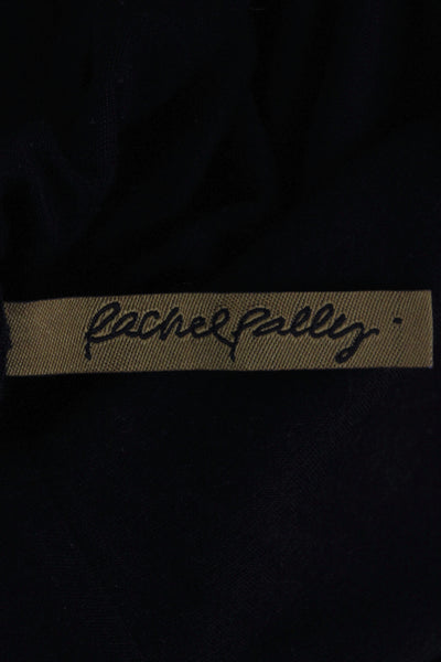 Rachel Pally Women Maxi Dress Black Halter Lace Up Sleeveless Modal Size XS
