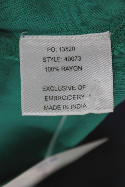 Nasty Gal Women Fit & Flare Halter Mini Green Rayon Dress Size XS