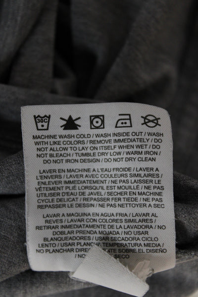 Nike Womens Athleisure Basic Sleeveless Crew Neck Gray Modal Tank Size M