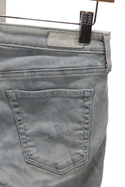AG Adriano Goldschmied Women Ankle Blue Mid Rise Jeans Size 26