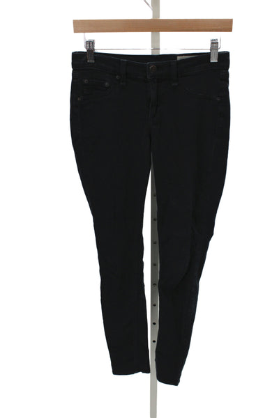 Rag & Bone Jean Womens Skinny Black Jeans Size 26