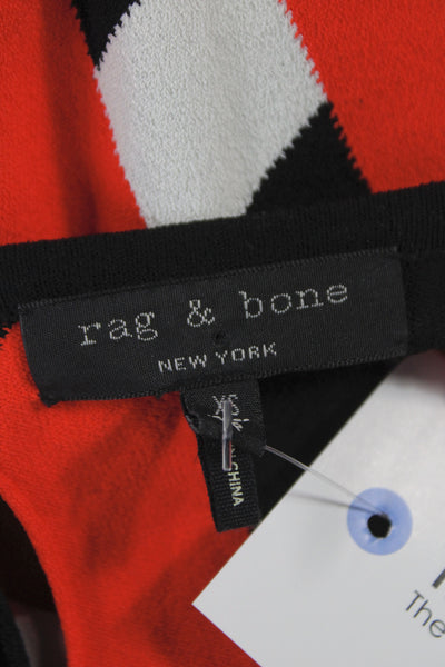 Rag & Bone Women Bodycon Black Sleeveless Short Dress Size XS