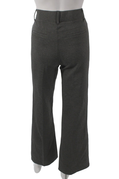 Quince Women Gray Dress Pants 67% Rayon Pull On Inseam 30 Size S