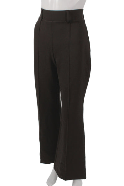 Quince Womens Brown Dress Pants Pull On Minimalist Size S