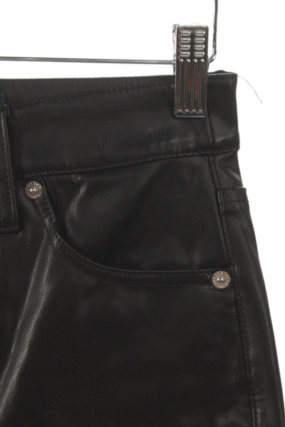 Veronica Beard Women Ankle High Rise Black Jeans 29 Inseam Size 25