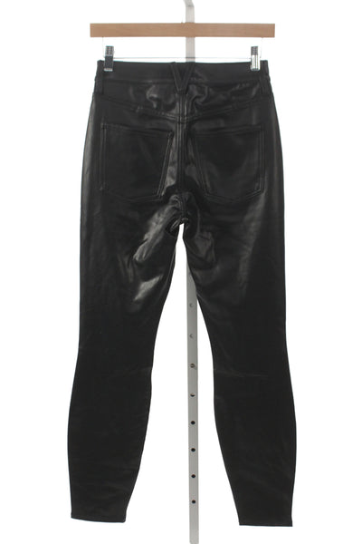 Veronica Beard Women Ankle High Rise Black Jeans 29 Inseam Size 25