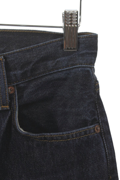 Agolde Womens Straight High Rise Blue Jeans Size 25