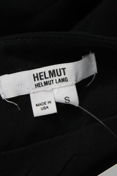 Helmut Helmut Lang Women Black Mini Skirt Polyester Short Size S