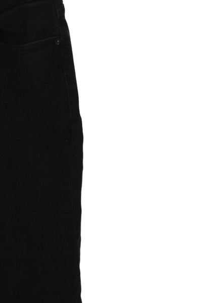 DL1961 Women Cropped High Rise Black Cotton Jeans Size 29