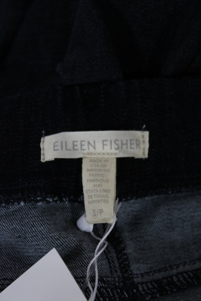 Eileen Fisher Womens Skinny Jeans Blue Cotton Size S
