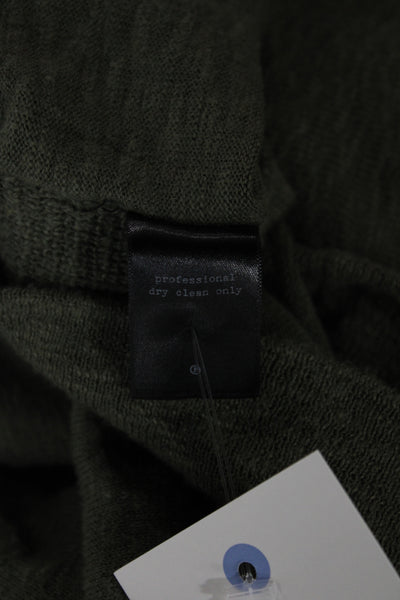 Rag & Bone Womens V Neck Green Cardigan Long Sleeve Size XL