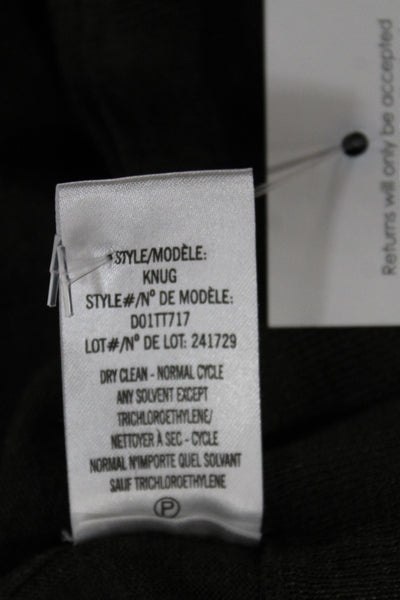Theyskens Theory Womens Green Pullover Round Neck Short Sleeve Size M