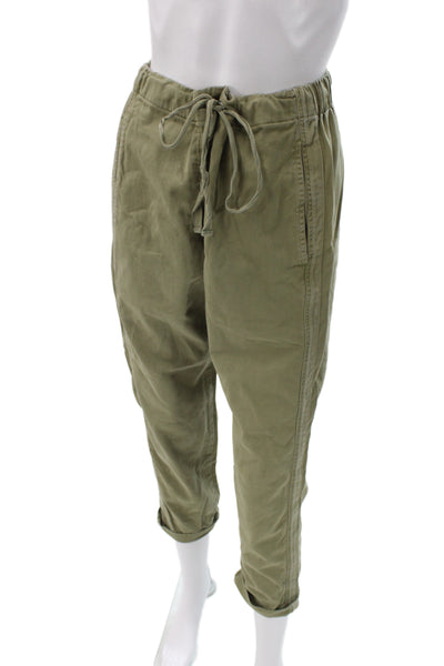 Xirena Womens Casual Pants Green Cotton Size S