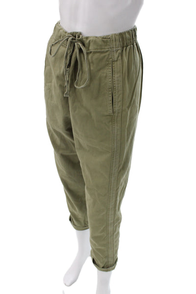 Xirena Womens Casual Pants Green Cotton Size S