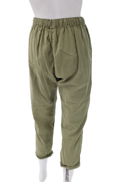 Xirena Womens Casual Pants Green Cotton Size S
