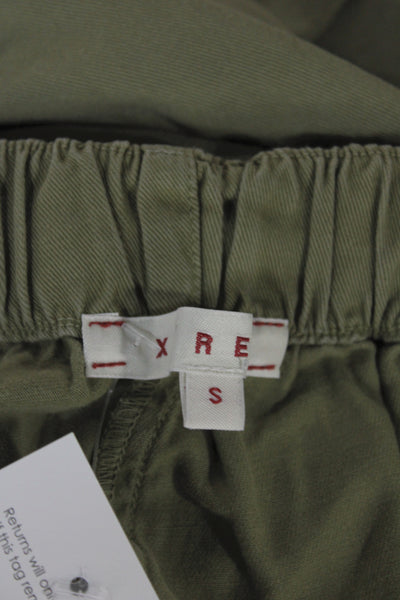 Xirena Womens Casual Pants Green Cotton Size S