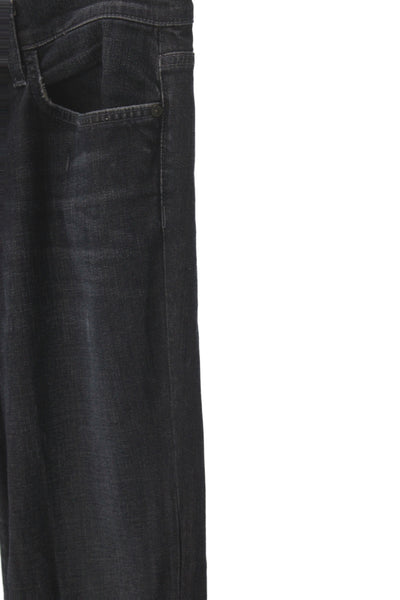 Faherty Mens Straight Black Cotton Blend Jeans Size 30