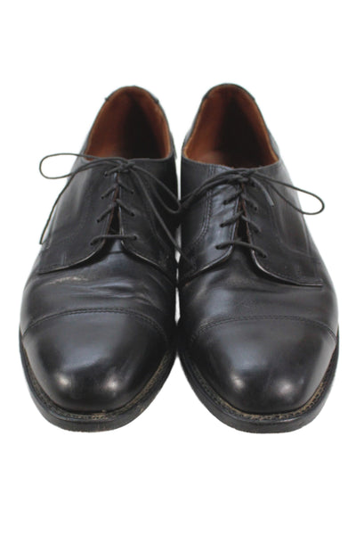 Allen Edmonds Mens Leather Lace Up Oxford Dress Shoes Black Size 9.5