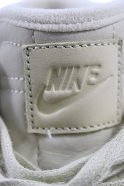 Nike Womens Leather Blazer Mid Premium Sneakers Alabaster Yellow Size 8.5