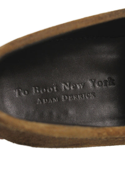 To Boot New York Mens Leather Slip On Loafer Dress Shoes Brown Size 10.5
