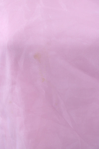 Hyacinth House Women Pink Basic Blouse Short Sleeve Round Neck Size XS