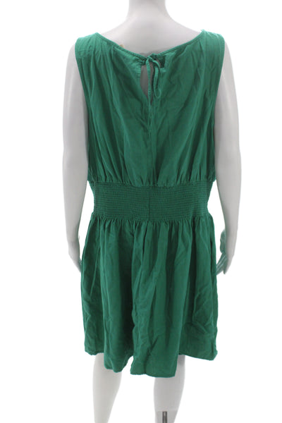 Universal Thread Womens Green Tank Dress Sleeveless Round Neck Size L