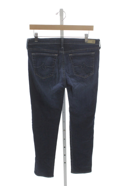 Paige Womens Cropped Black Low Rise Jeans Size 30