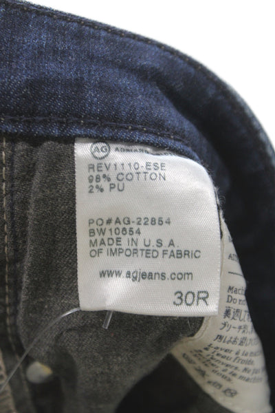 Paige Womens Cropped Black Low Rise Jeans Size 30