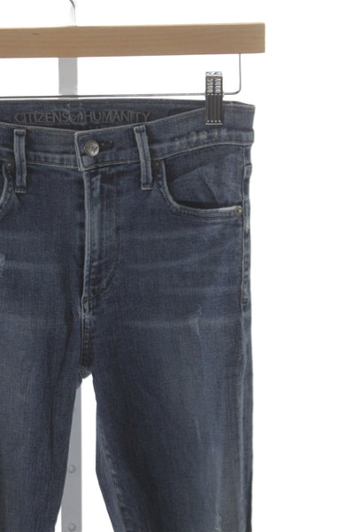 Citizens of Humanity Womens Skinny Blue Jeans Size 27