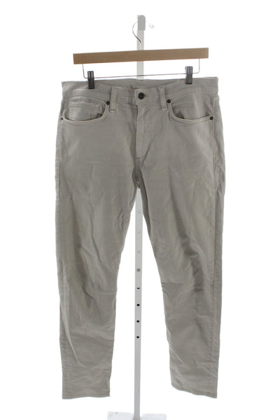 Rag & Bone Men Straight Beige Cotton Jeans Size 32