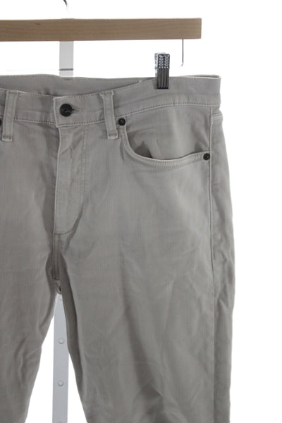 Rag & Bone Men Straight Beige Cotton Jeans Size 32