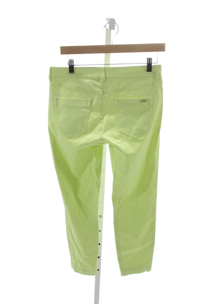 Ralph Lauren Golf Women Green Chino Pants 28 Inseam Size 4