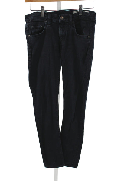 Rag & Bone Jean Womens Skinny Black Jeans Size 26