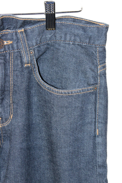 6397 Women Straight Blue Mid Rise Jeans Size 27
