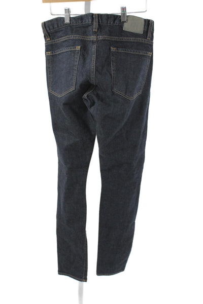 6397 Women Straight Blue Mid Rise Jeans Size 27