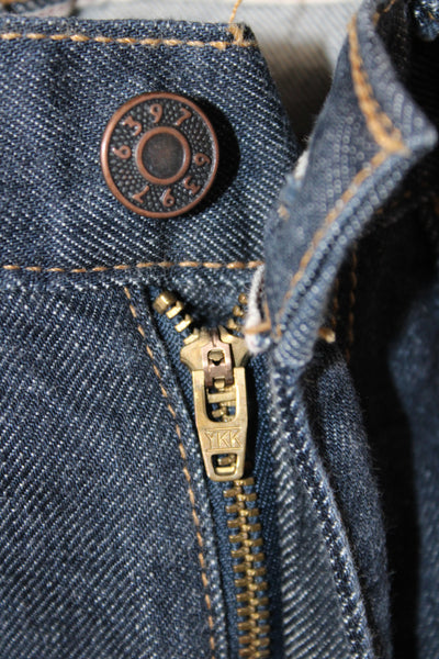 6397 Women Straight Blue Mid Rise Jeans Size 27
