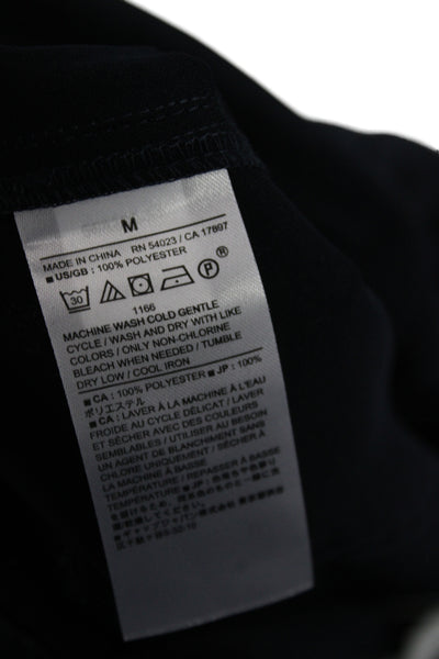 Banana Republic Womens Cargo Pants Black Drawstring Polyester Size M