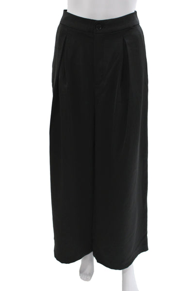 Banana Republic Womens Dress Pants Black 100% Polyester Size 8