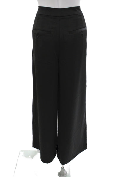 Banana Republic Womens Dress Pants Black 100% Polyester Size 8