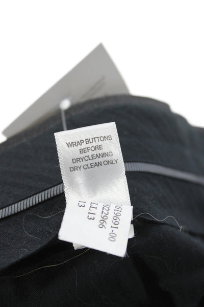Banana Republic Mens Dress Pants Gray 100% Wool Classic 32 Inseam Size 34