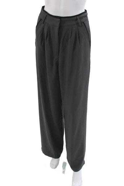Edit by Nine Women Two Piece Set Gray V-Neck Sleeveless 100% Polyester Size M